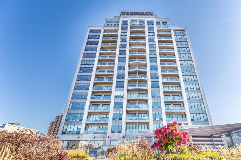 Luxury condo tower exterior